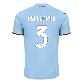 Goedkope Lazio Luca Pellegrini #3 Thuisshirt 2024-2025 Korte Mouw Kopen