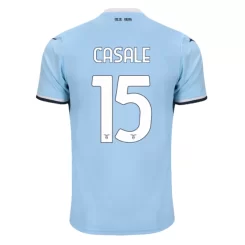 Goedkope Lazio Nicolò Casale #15 Thuisshirt 2024-2025 Korte Mouw Kopen