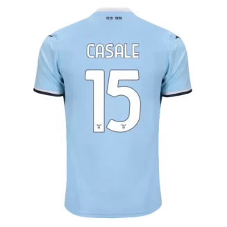 Goedkope Lazio Nicolò Casale #15 Thuisshirt 2024-2025 Korte Mouw Kopen