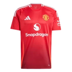 Goedkope Manchester United Garnacho #17 Thuisshirt 2024-2025 Korte Mouw Kopen-1