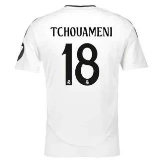 Goedkope Real Madrid Aurelien Tchouameni #18 Thuisshirt 2024-2025 Korte Mouw Kopen