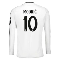 Goedkope Real Madrid Luka Modric #10 Thuisshirt 2024-2025 Lange Mouwen Kopen