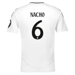 Goedkope Real Madrid Nacho #6 Thuisshirt 2024-2025 Korte Mouw Kopen