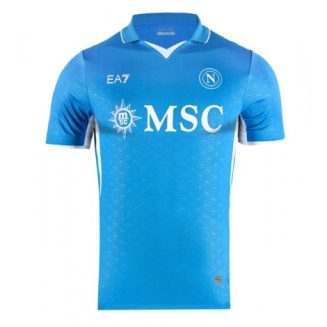 Goedkope SSC Napoli Thuisshirt 2024-2025 Voetbalshirts Korte Mouw Kopen