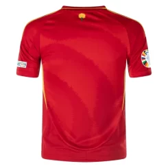 Goedkope Spanje Thuisshirt EK 2024 Patch Set Voetbalshirts Korte Mouw Kopen-1