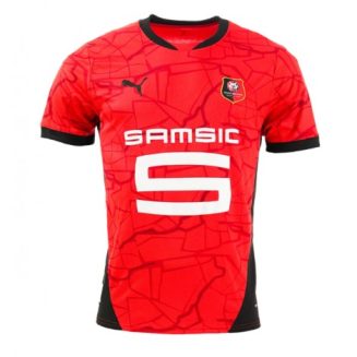 Goedkope Stade Rennais Thuisshirt 2024-2025 Voetbalshirts Korte Mouw Kopen