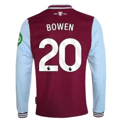 Goedkope West Ham United Jarrod Bowen #20 Thuisshirt 2024-2025 Lange Mouwen Kopen