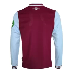 Goedkope West Ham United Thuisshirt 2024-2025 Lange Mouwen Kopen-1