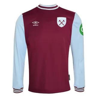 Goedkope West Ham United Thuisshirt 2024-2025 Lange Mouwen Kopen