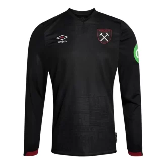 Goedkope West Ham United Uitshirt 2024-2025 Lange Mouwen Kopen