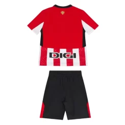 Kids Athletic Bilbao Thuisshirt 2024-2025 Korte Mouw (+ Korte broeken)