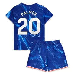 Kids Chelsea Cole Palmer #20 Thuisshirt 2024-2025 Korte Mouw (+ Korte broeken)