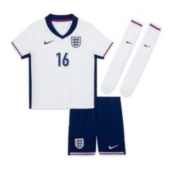 Kids Engeland Conor Gallagher #16 Thuisshirt EK 2024 Voetbalshirts Korte Mouw (+ Korte broeken)-1