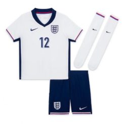 Kids Engeland Kieran Trippier #12 Thuisshirt EK 2024 Voetbalshirts Korte Mouw (+ Korte broeken)-1