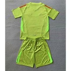 Kids Italië Keeper Thuisshirt EK 2024 Voetbalshirts Korte Mouw (+ Korte broeken)-1