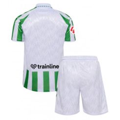 Kids Real Betis Thuisshirt 2024-2025 Voetbalshirts Korte Mouw (+ Korte broeken)-1