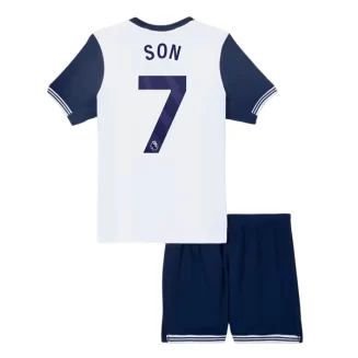 Kids Tottenham Hotspur Son Heung-min #7 Thuisshirt 2024-2025 Korte Mouw (+ Korte broeken)