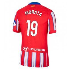 Kopen Atletico Madrid Alvaro Morata #19 Thuisshirt 2024-2025 Korte Mouw