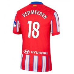 Kopen Atletico Madrid Arthur Vermeeren #18 Thuisshirt 2024-2025 Korte Mouw