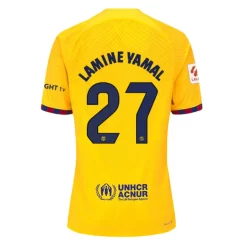 Kopen Barcelona Lamine Yamal #27 Vierde thuisshirt 2023-2024 Korte Mouw