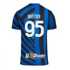 Kopen Inter Milan Alessandro Bastoni #95 Thuisshirt 2024-2025 Korte Mouw