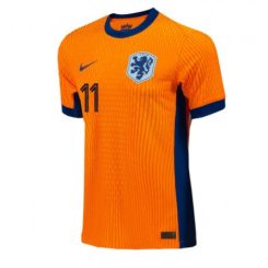 Nederland Cody Gakpo #11 Thuisshirt EK 2024 Voetbalshirts Korte Mouw-1