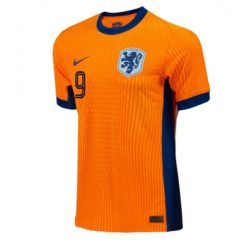 Nederland Wout Weghorst #9 Thuisshirt EK 2024 Voetbalshirts Korte Mouw-1