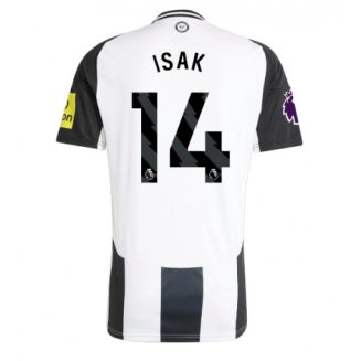 Newcastle United Alexander Isak #14 Thuisshirt Mensen 2024-2025 Voetbalshirts Korte Mouw