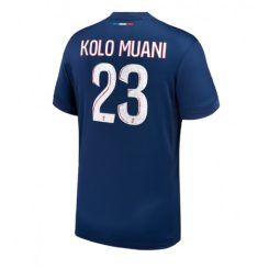 Paris Saint-Germain Randal Kolo Muani #23 Thuisshirt 2024-25 Voetbalshirts Korte Mouw