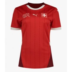 Zwitserland Thuisshirt EK 2024 Voetbalshirts Korte Mouw