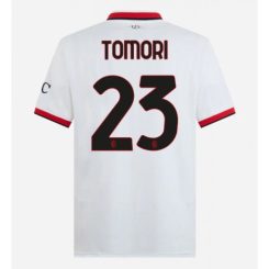 Kopen AC Milan Fikayo Tomori #23 Uitshirt 2024-2025 Korte Mouw