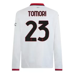 Kopen AC Milan Fikayo Tomori #23 Uitshirt 2024-2025 Lange Mouwen