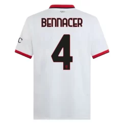 Kopen AC Milan Ismael Bennacer #4 Uitshirt 2024-2025 Korte Mouw