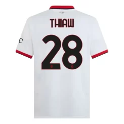 Kopen AC Milan Malick Thiaw #28 Uitshirt 2024-2025 Korte Mouw