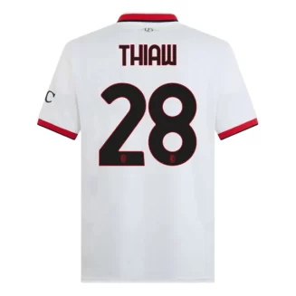 Kopen AC Milan Malick Thiaw #28 Uitshirt 2024-2025 Korte Mouw