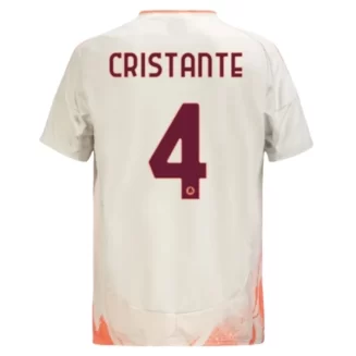 Kopen AS Roma Bryan Cristante #4 Uitshirt 2024-2025 Korte Mouw