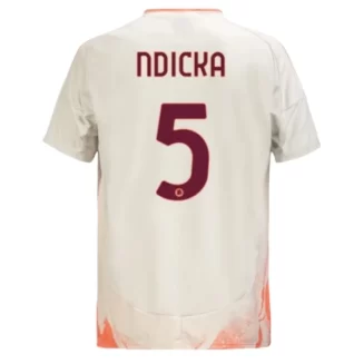 Kopen AS Roma Evan Ndicka #5 Uitshirt 2024-2025 Korte Mouw