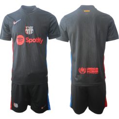 Kopen Barcelona Uitshirt 2024-2025 Korte Mouw (+ Korte broeken)