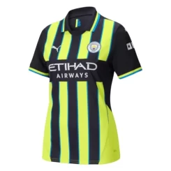 Kopen Dames Manchester City Uitshirt 2024-2025 Korte Mouw