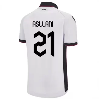 Kopen EK 2024 Albanië Kristjan Asllani #21 Uitshirt Korte Mouw