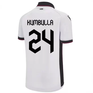 Kopen EK 2024 Albanië Marash Kumbulla #24 Uitshirt Korte Mouw