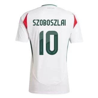 Kopen EK 2024 Hongarije Dominik Szoboszlai #10 Uitshirt Korte Mouw