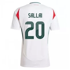 Kopen EK 2024 Hongarije Roland Sallai #20 Uitshirt Korte Mouw