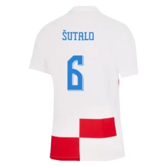 Kopen EK 2024 Kroatië Josip Šutalo #6 Thuisshirt Korte Mouw