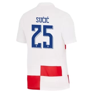 Kopen EK 2024 Kroatië Luka Sučić #25 Thuisshirt Korte Mouw