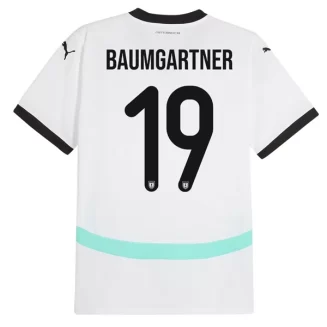 Kopen EK 2024 Oostenrijk Christoph Baumgartner #19 Uitshirt Korte Mouw