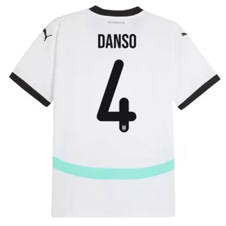 Kopen EK 2024 Oostenrijk Kevin Danso #4 Uitshirt Korte Mouw