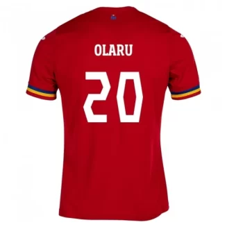 Kopen EK 2024 Roemenië Darius Olaru #20 Uitshirt Korte Mouw