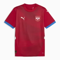 Kopen EK 2024 Servië Aleksandar Mitrović #9 Thuisshirt Korte Mouw-1