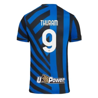 Kopen Inter Milan Marcus Thuram #9 Thuisshirt 2024-2025 Korte Mouw